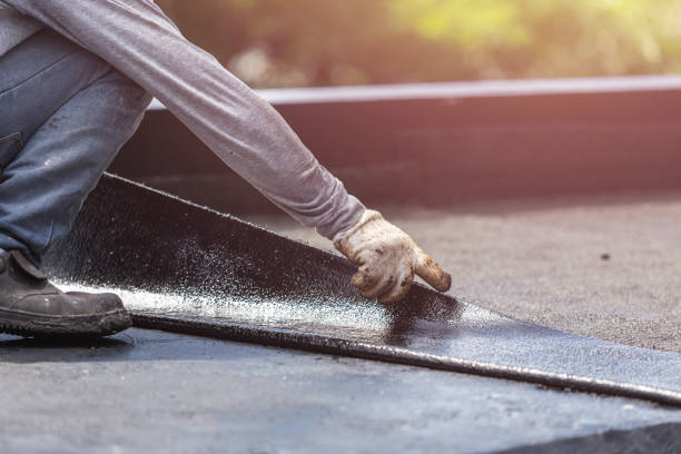 Professional Waterproofing technician working in Gomer, OH